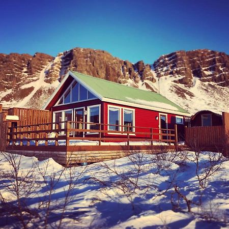 Mulakot Cosy Cabins Borgarnes Bagian luar foto