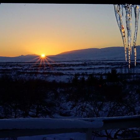 Mulakot Cosy Cabins Borgarnes Bagian luar foto