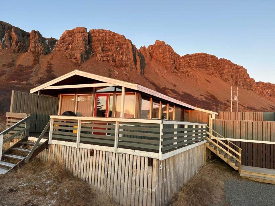 Mulakot Cosy Cabins Borgarnes Bagian luar foto