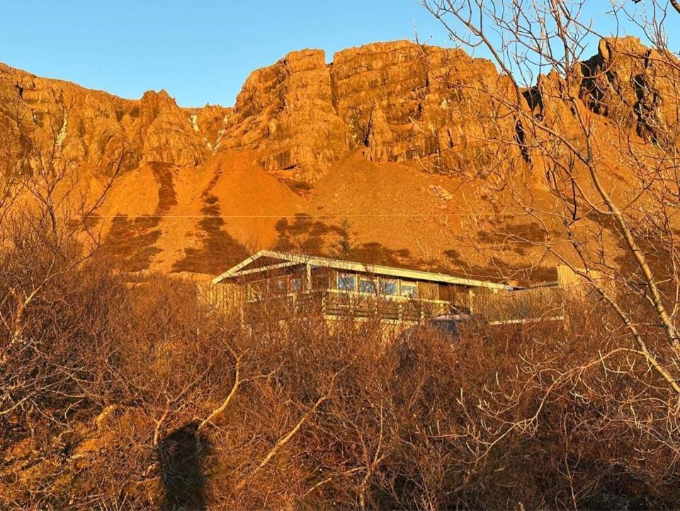 Mulakot Cosy Cabins Borgarnes Bagian luar foto