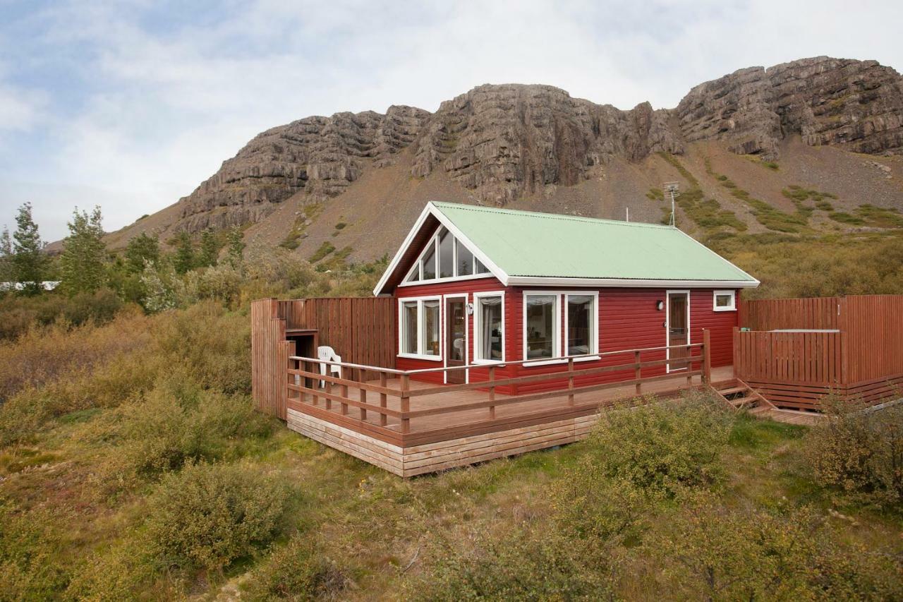 Mulakot Cosy Cabins Borgarnes Bagian luar foto
