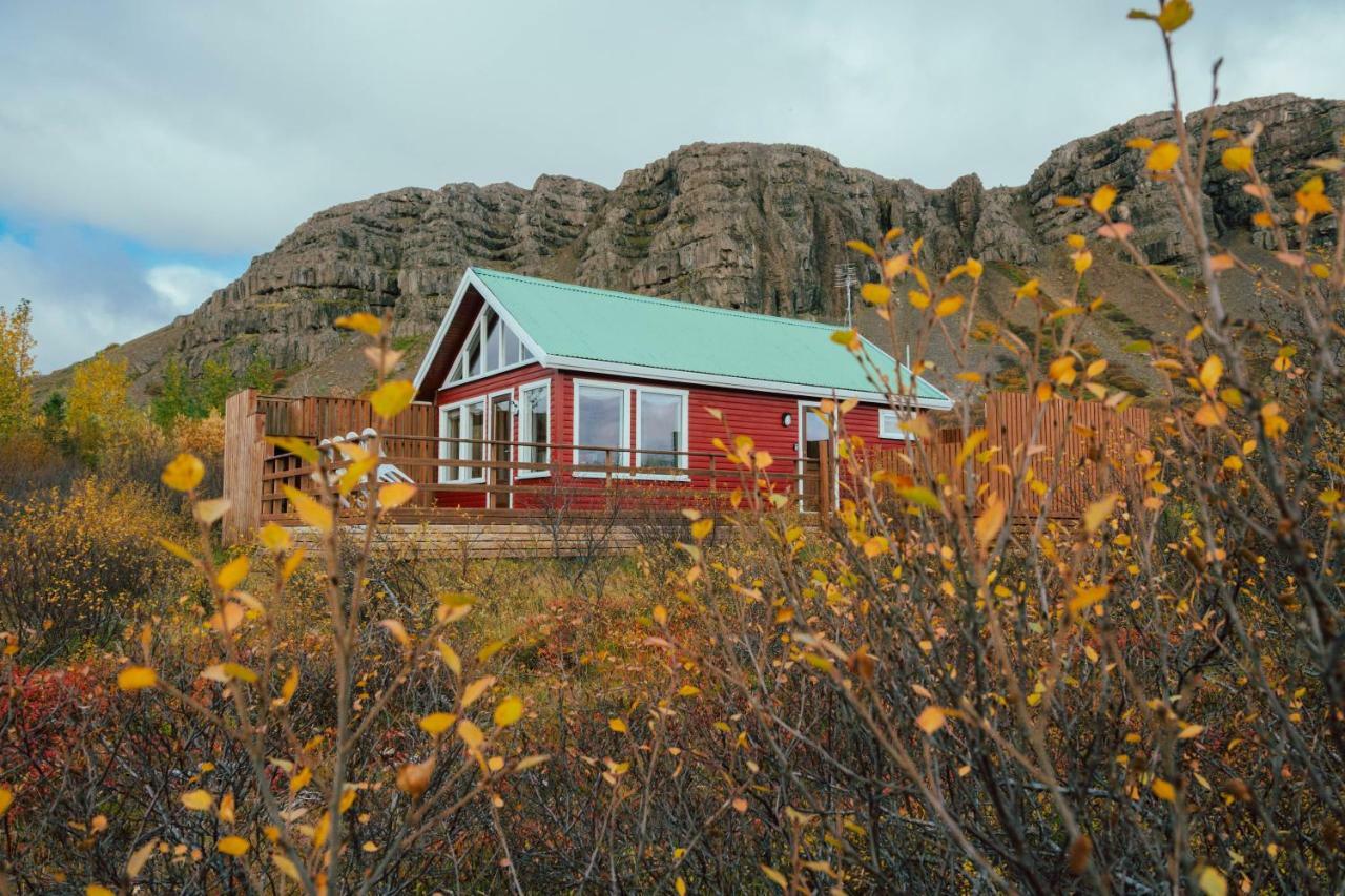 Mulakot Cosy Cabins Borgarnes Bagian luar foto