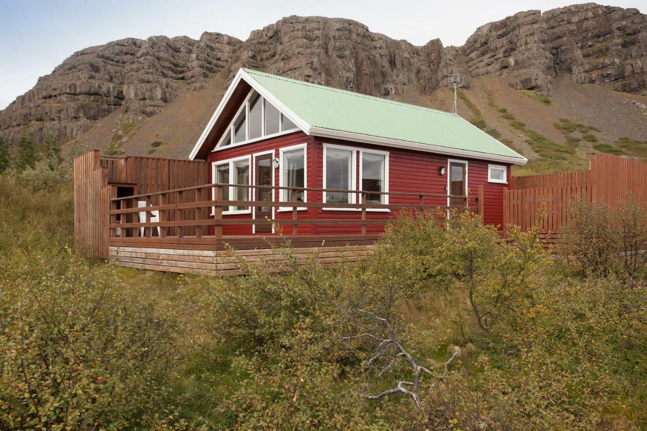 Mulakot Cosy Cabins Borgarnes Bagian luar foto