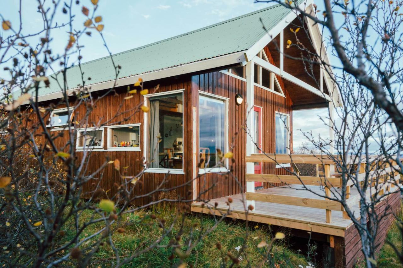 Mulakot Cosy Cabins Borgarnes Bagian luar foto
