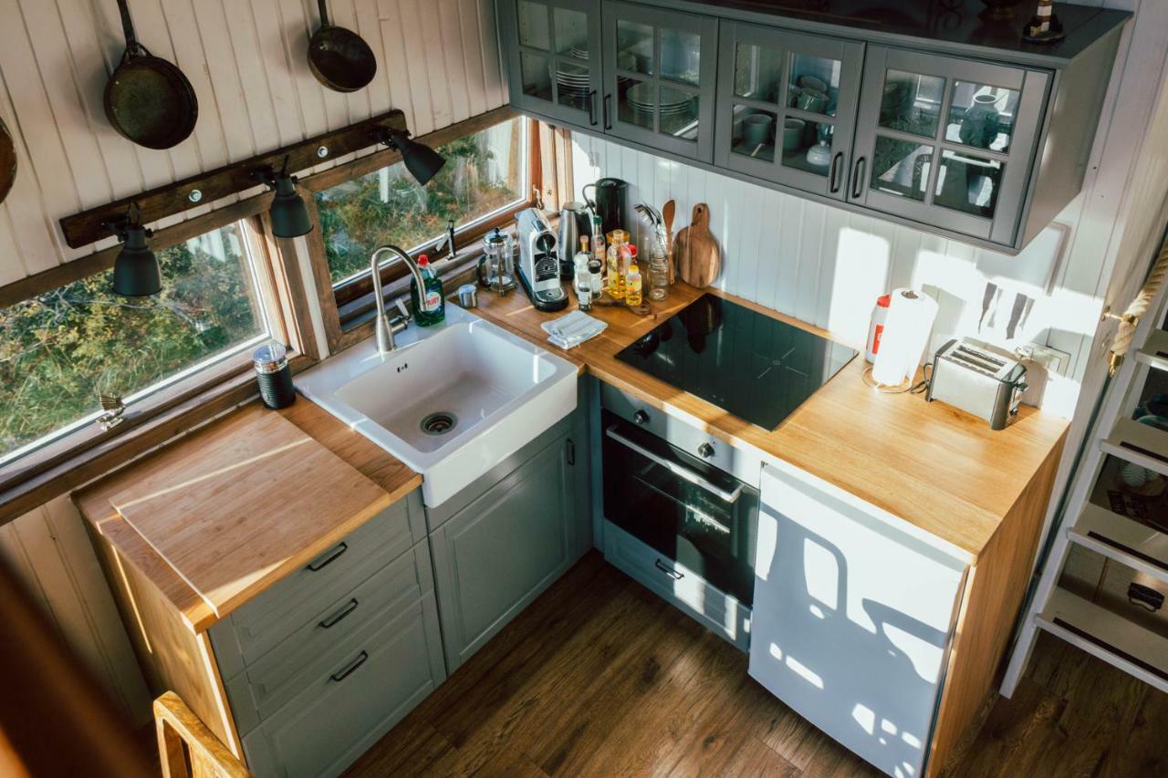 Mulakot Cosy Cabins Borgarnes Bagian luar foto