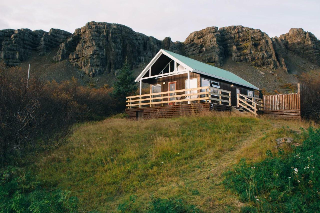 Mulakot Cosy Cabins Borgarnes Bagian luar foto