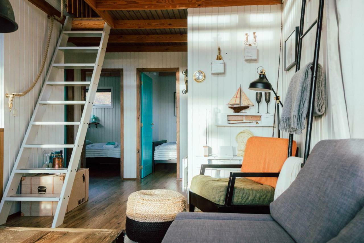 Mulakot Cosy Cabins Borgarnes Bagian luar foto