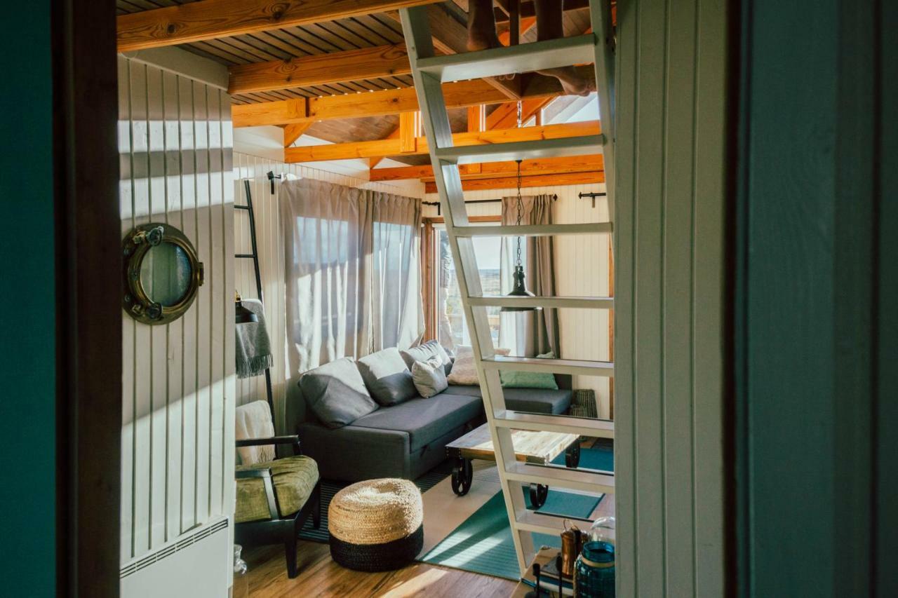 Mulakot Cosy Cabins Borgarnes Bagian luar foto