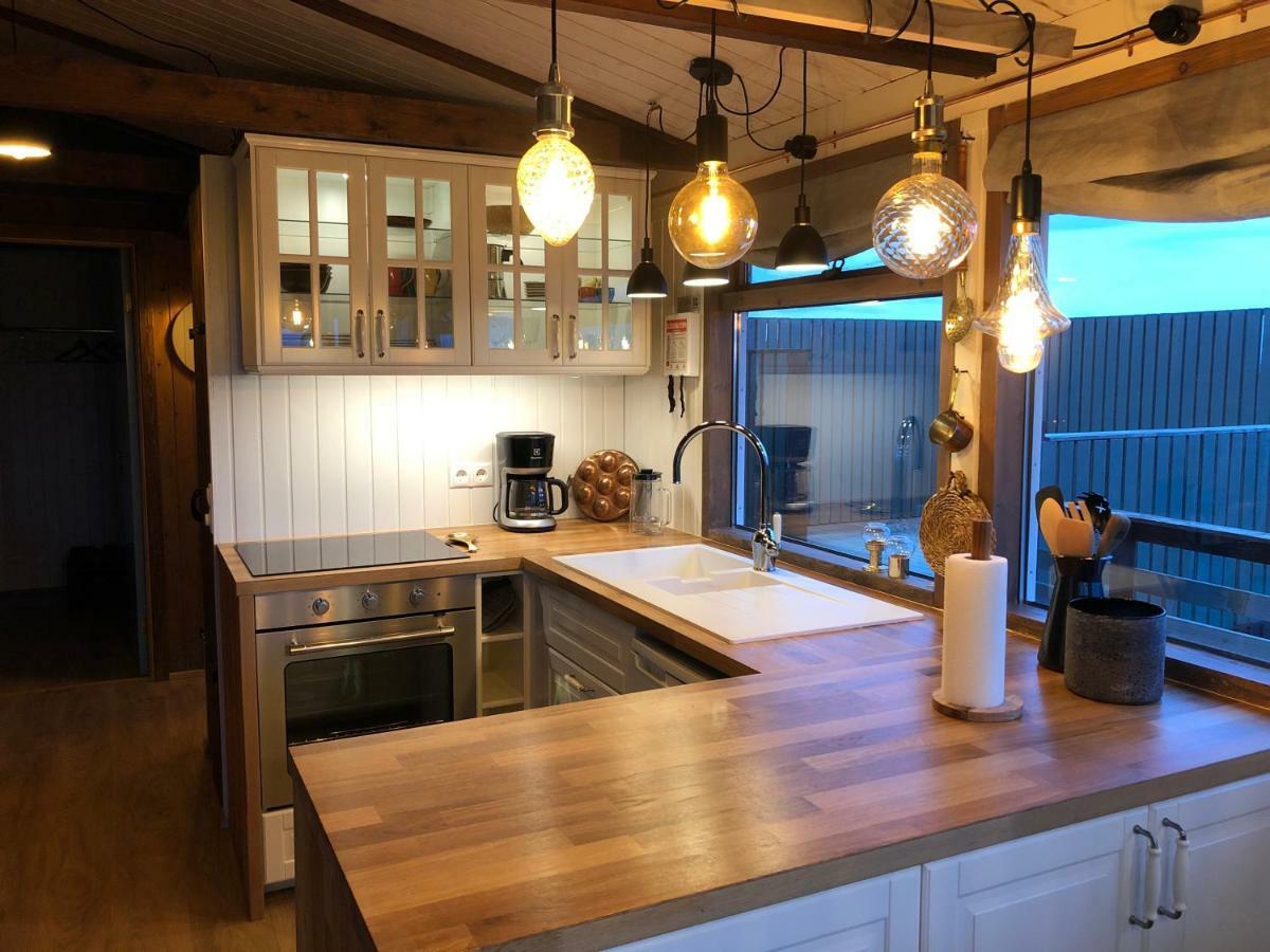 Mulakot Cosy Cabins Borgarnes Bagian luar foto