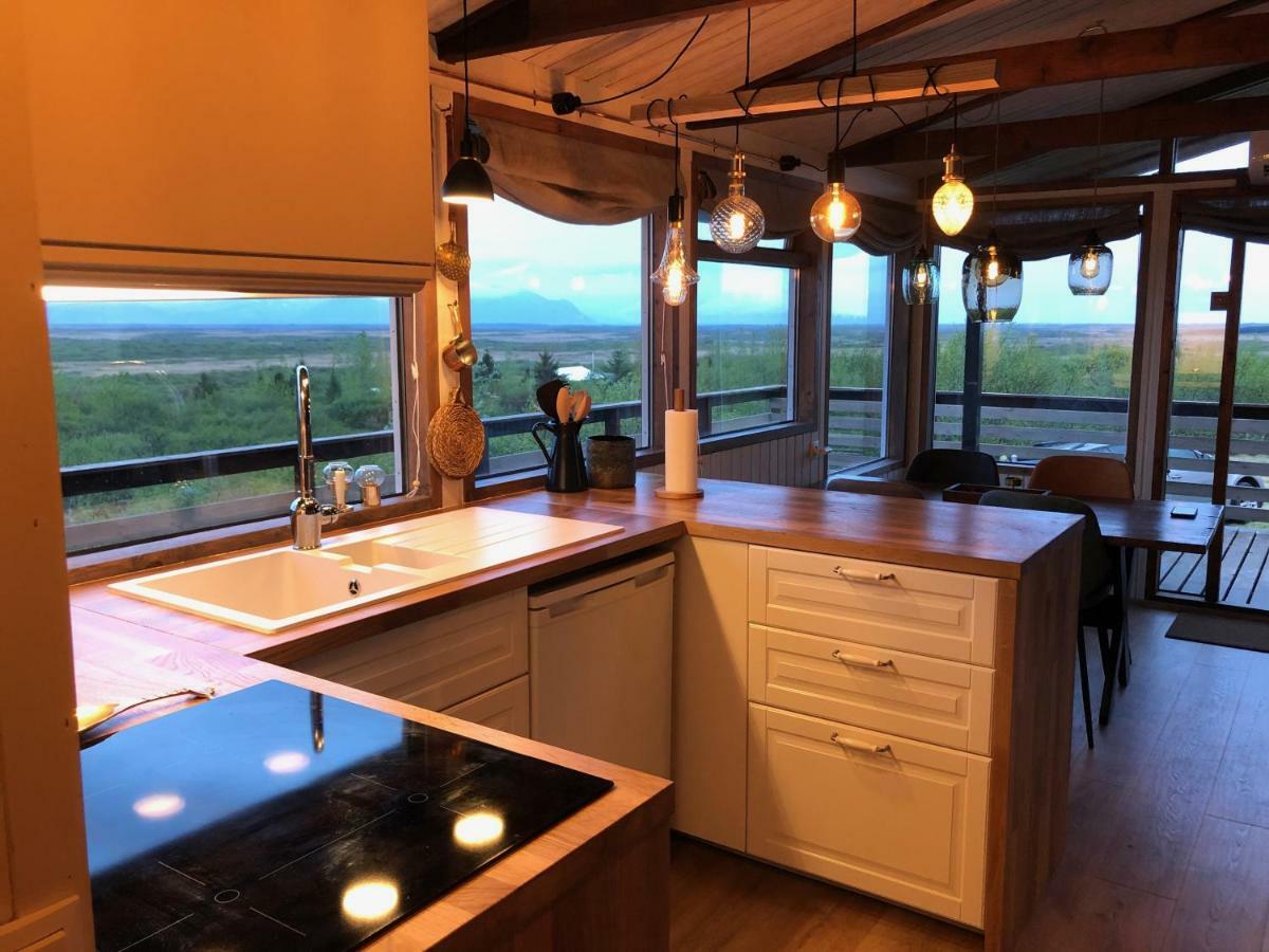 Mulakot Cosy Cabins Borgarnes Bagian luar foto