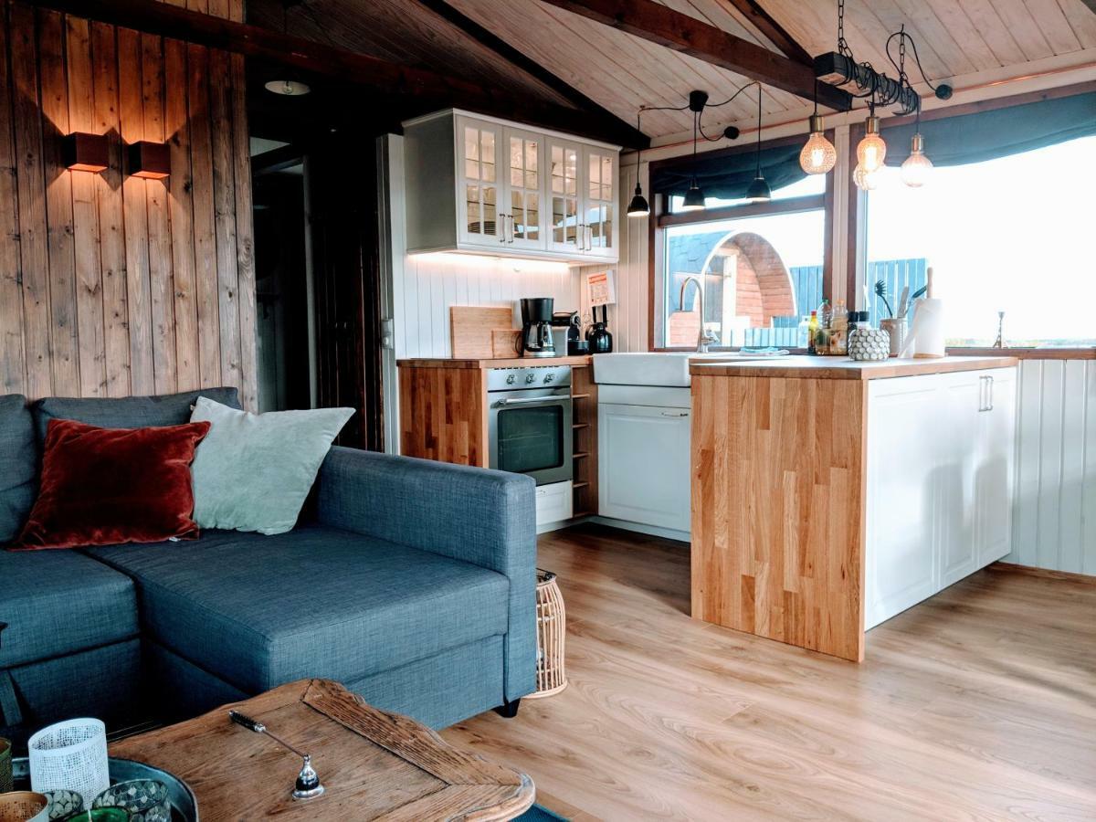 Mulakot Cosy Cabins Borgarnes Bagian luar foto